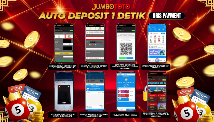 CARA DEPOSIT QRIS 1 DETIK